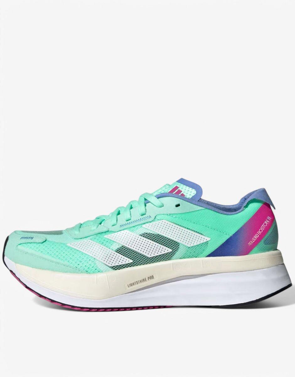 adidas Adizero Boston 11 Running Shoes Green