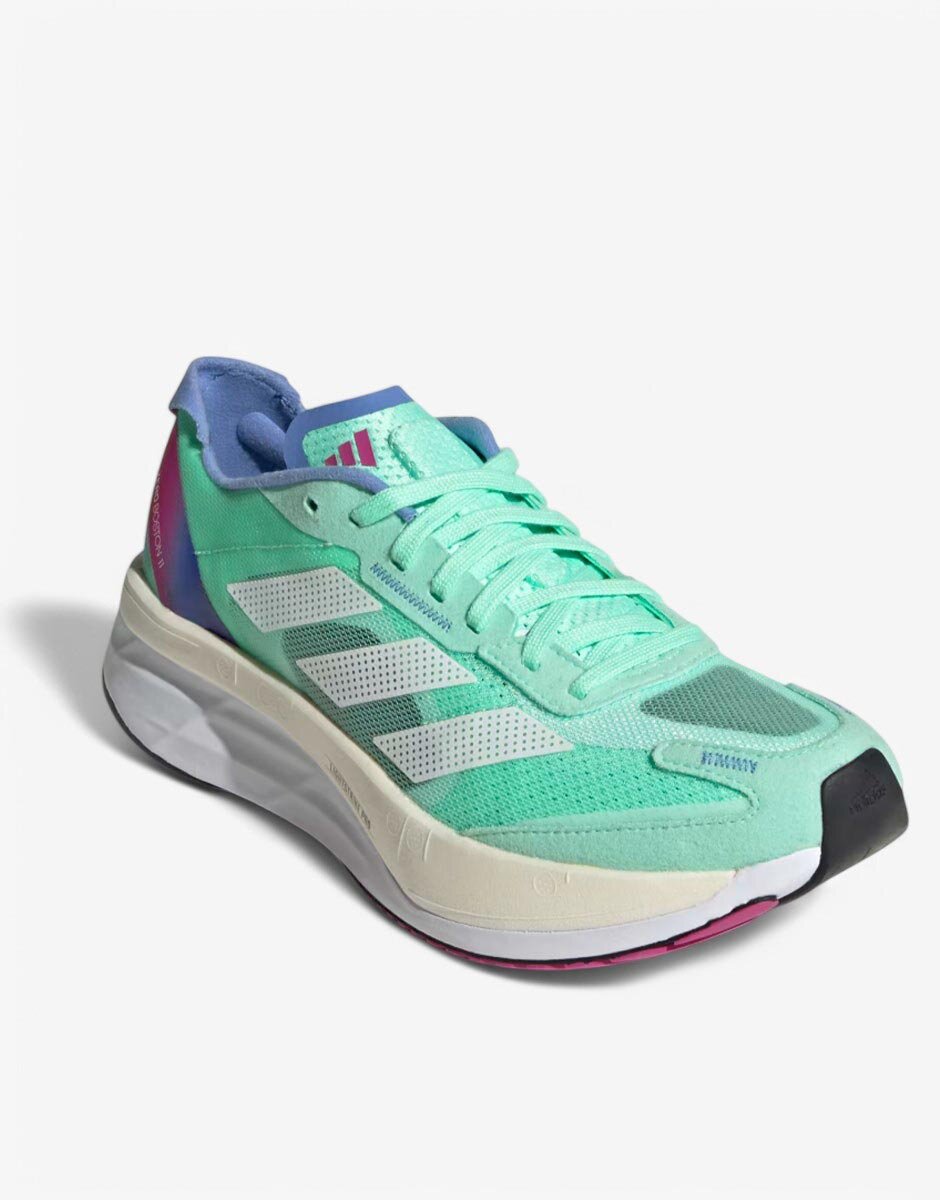 adidas Adizero Boston 11 Running Shoes Green