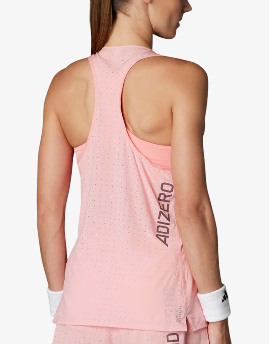 adidas Adizero Running Tank Top Pink