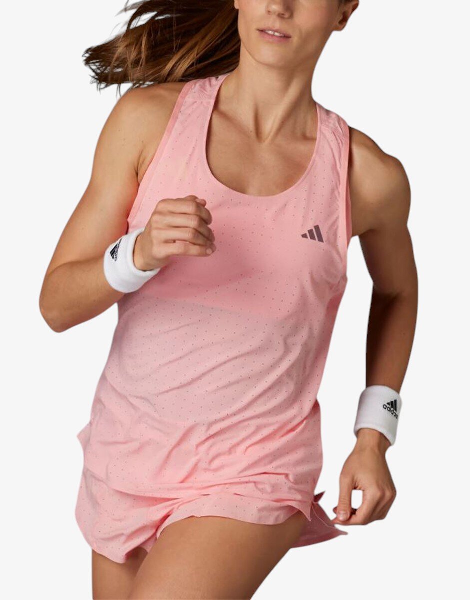 adidas Adizero Running Tank Top Pink