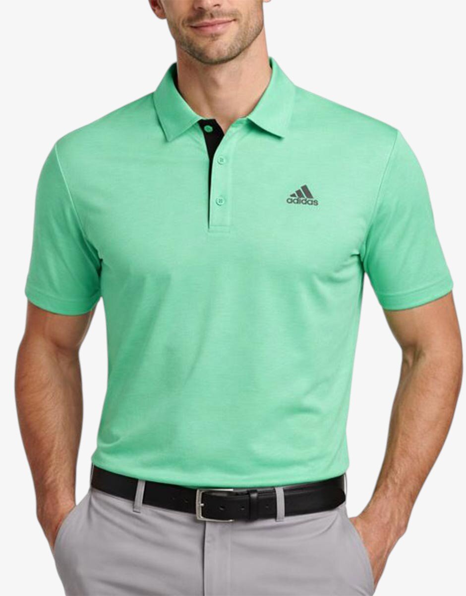 adidas Advantage Novelty Polo Tee Green