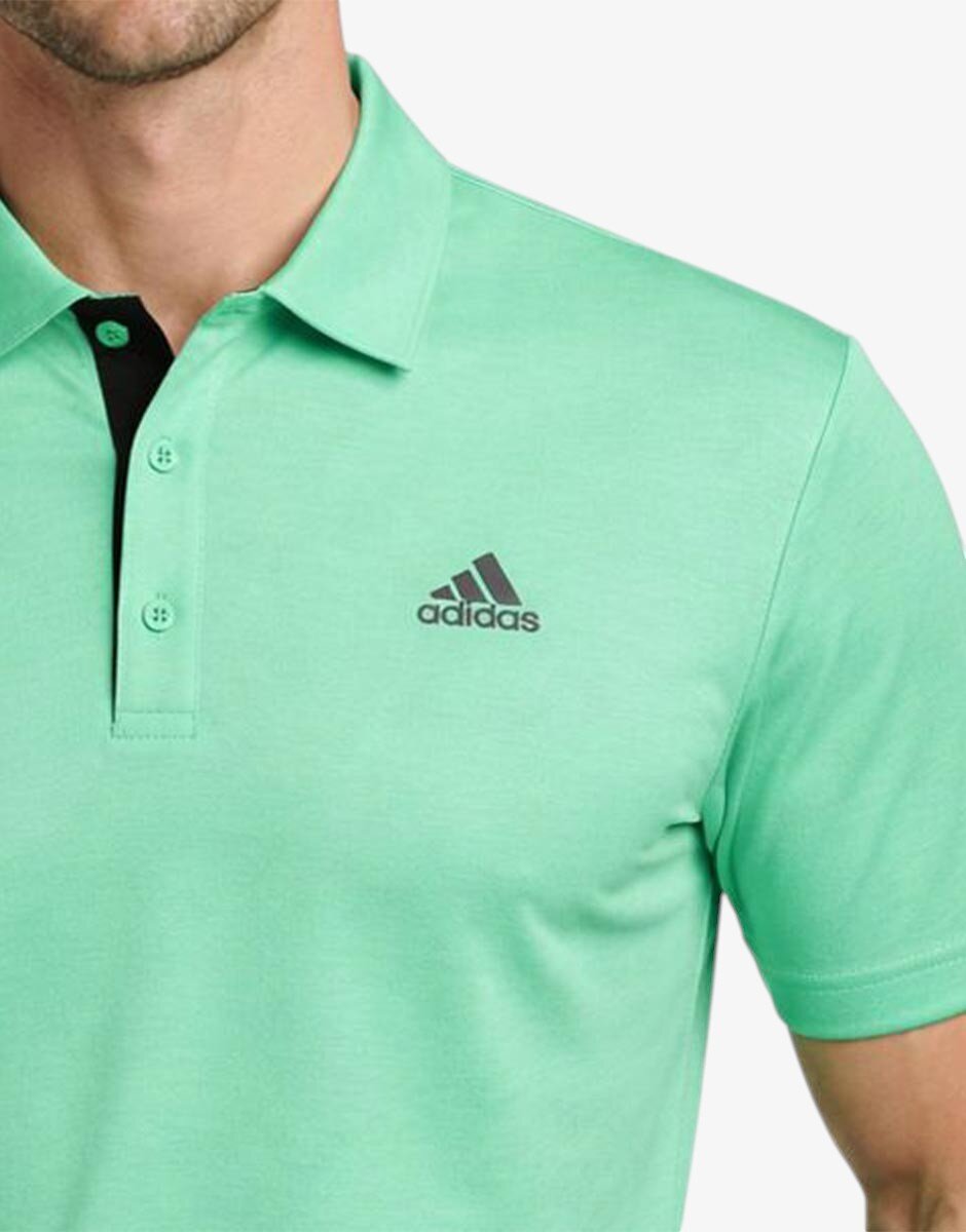 adidas Advantage Novelty Polo Tee Green