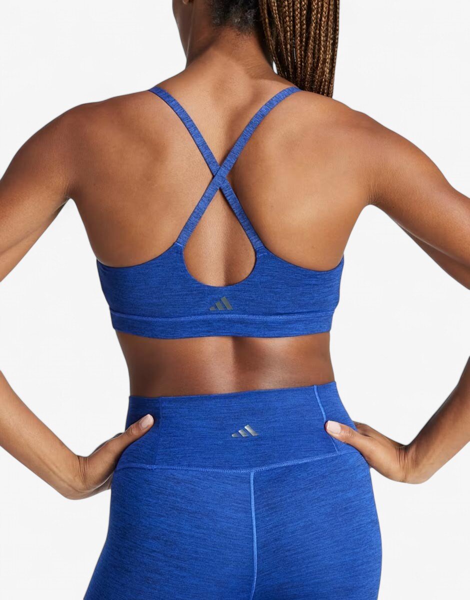 adidas All Me Light Support Bra Blue