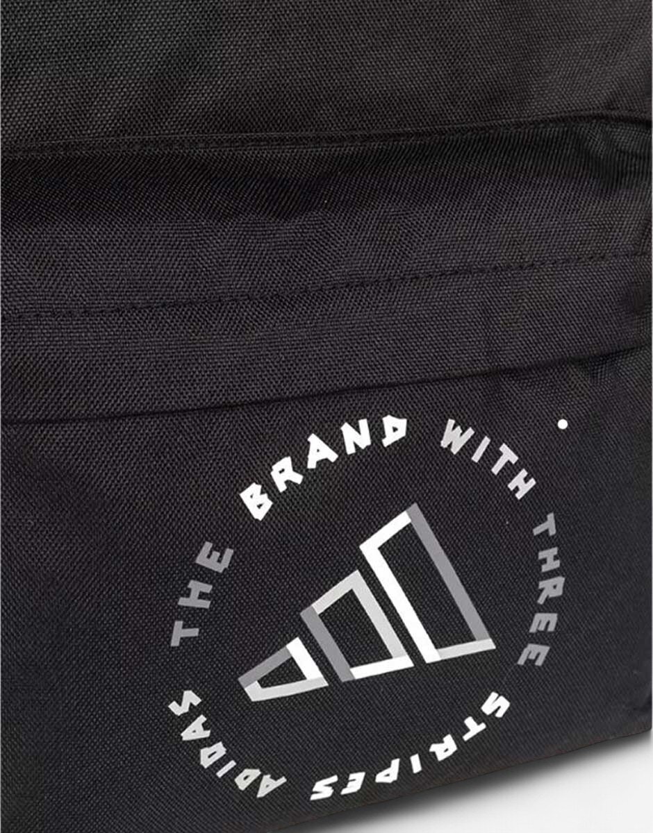 adidas Classic Print Backpack Black