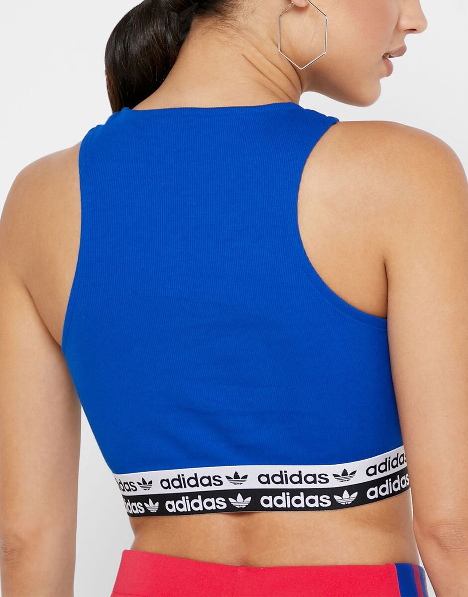 adidas Cropped Bra Top Royal