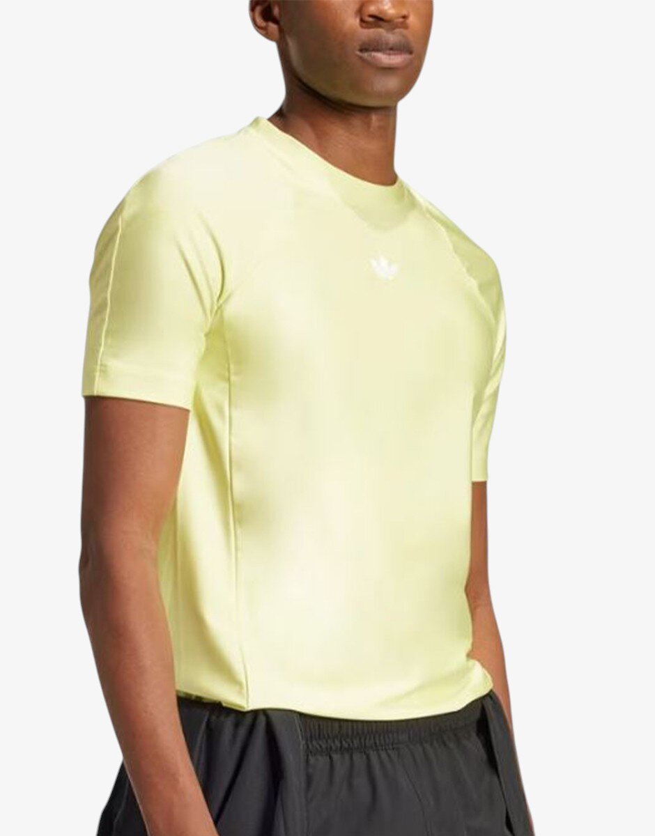 adidas Fashion Cut Line Tee Yellow