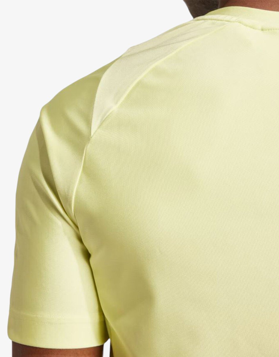 adidas Fashion Cut Line Tee Yellow