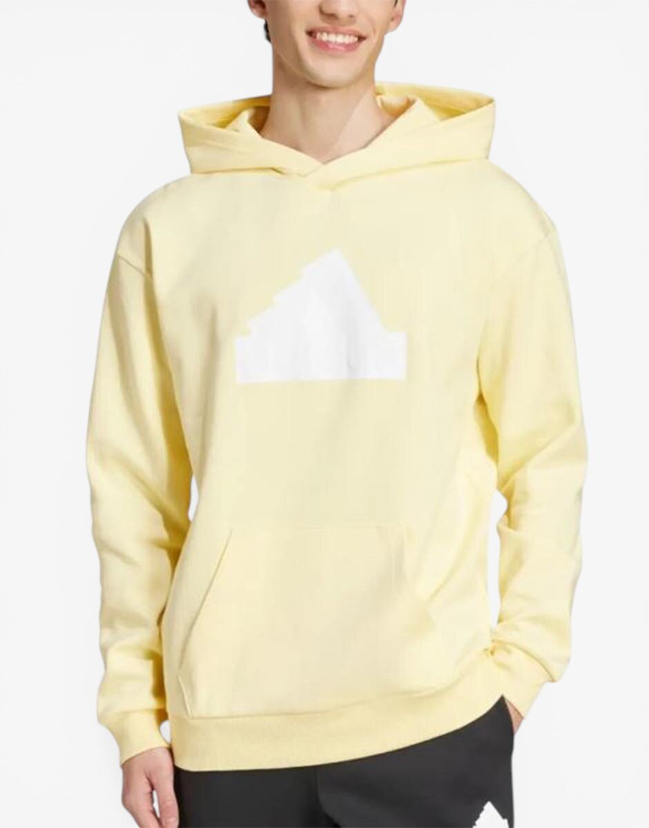 adidas Future Icons Badge of Sport Hoodie Yellow