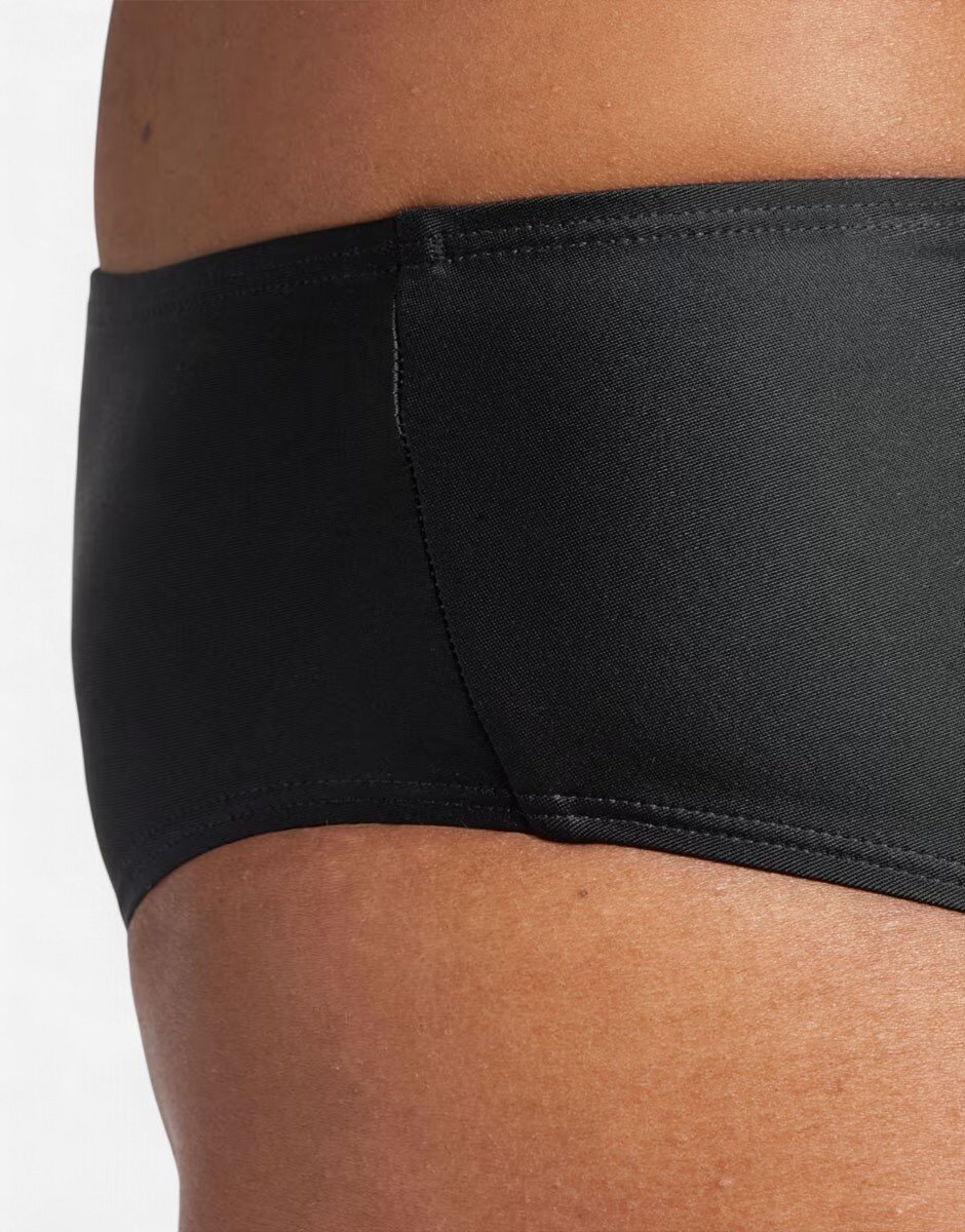 adidas Iconisea High-Waist Bikini Bottoms Black