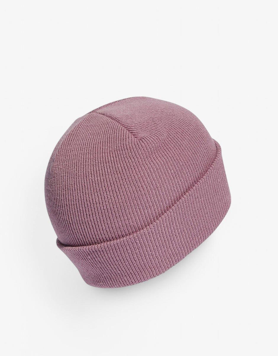 adidas Logo Cuffed Beanie Purple