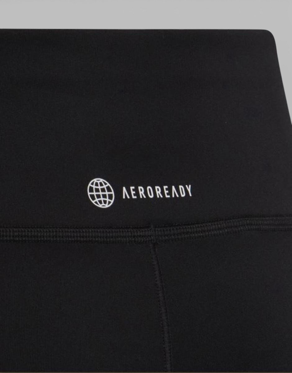adidas Optime Aeroready Training 3-Stripes Leggings Black