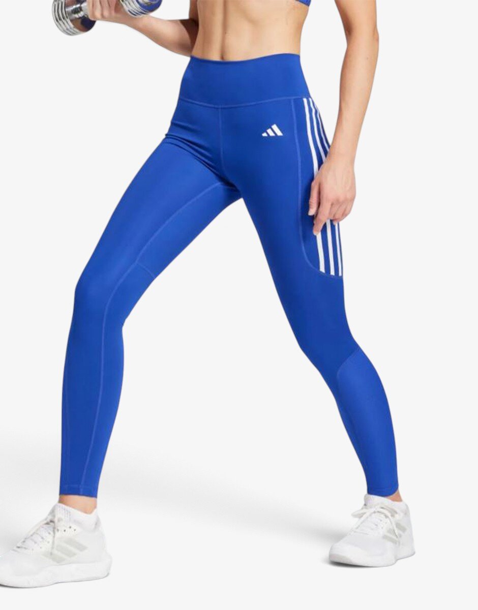 adidas Optime Essentials Stash Pocket Leggings Blue