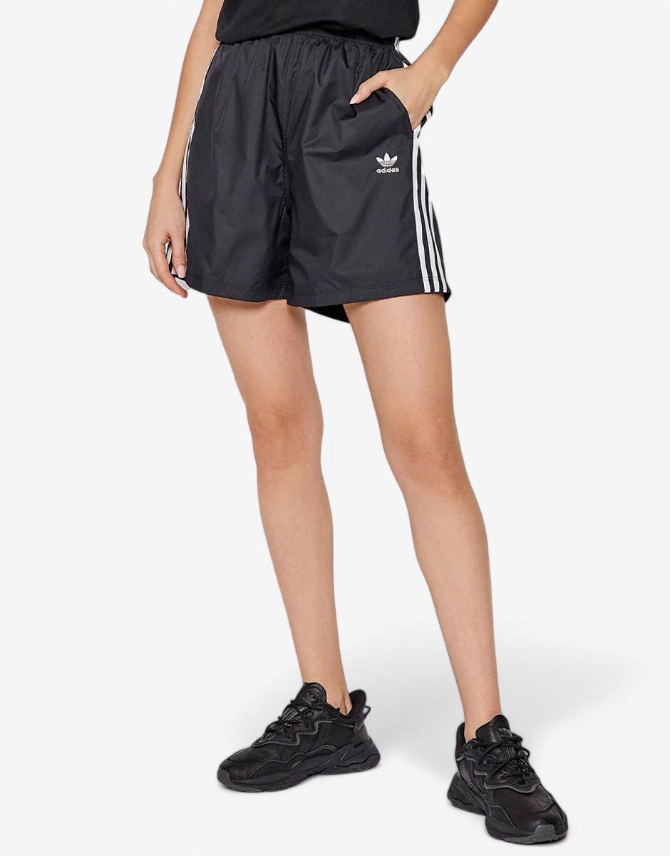 adidas Originals Adicolor Classics Ripstop Long Shorts Black