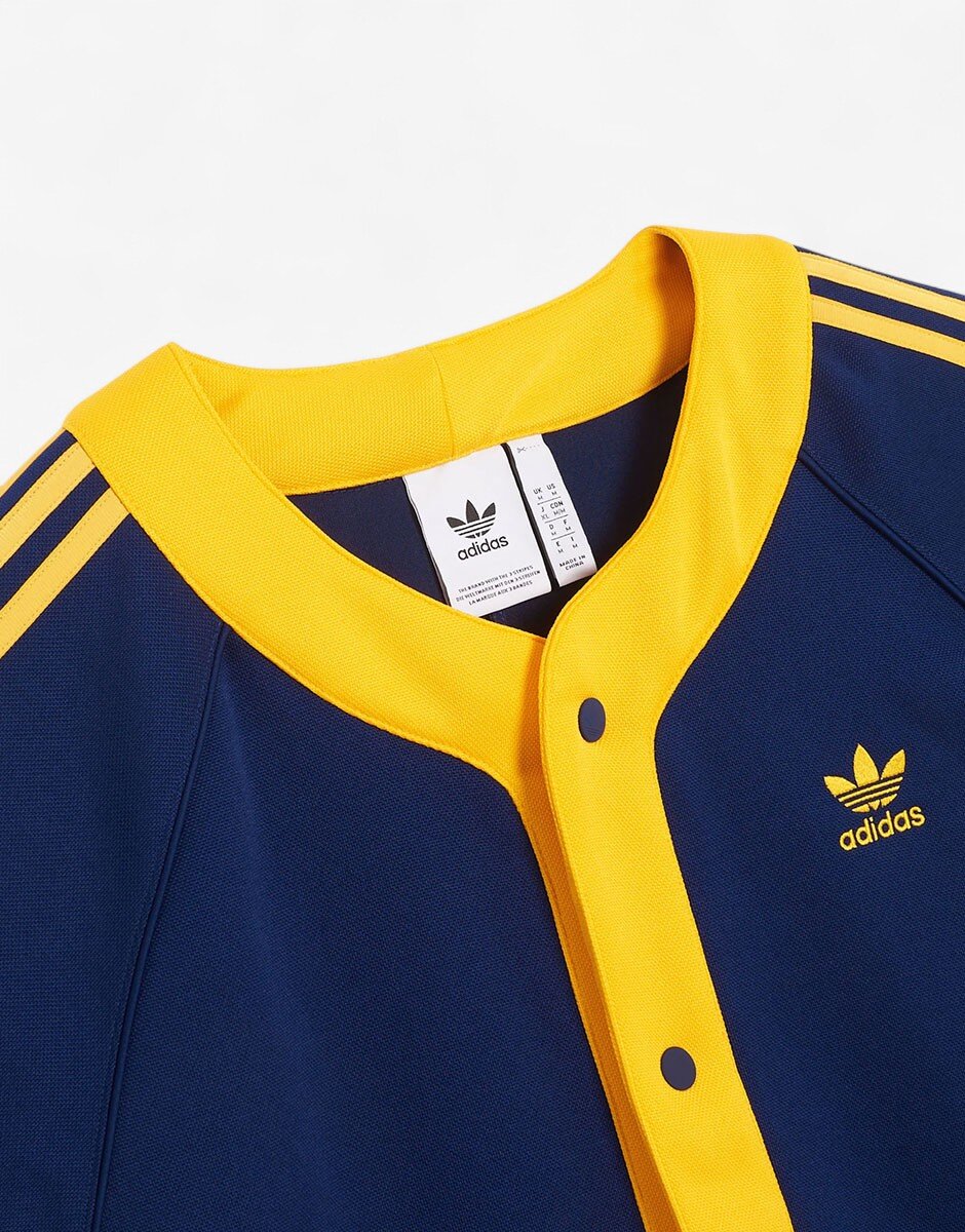 adidas Originals Adicolor Classics+ Shirt Blue/Yellow
