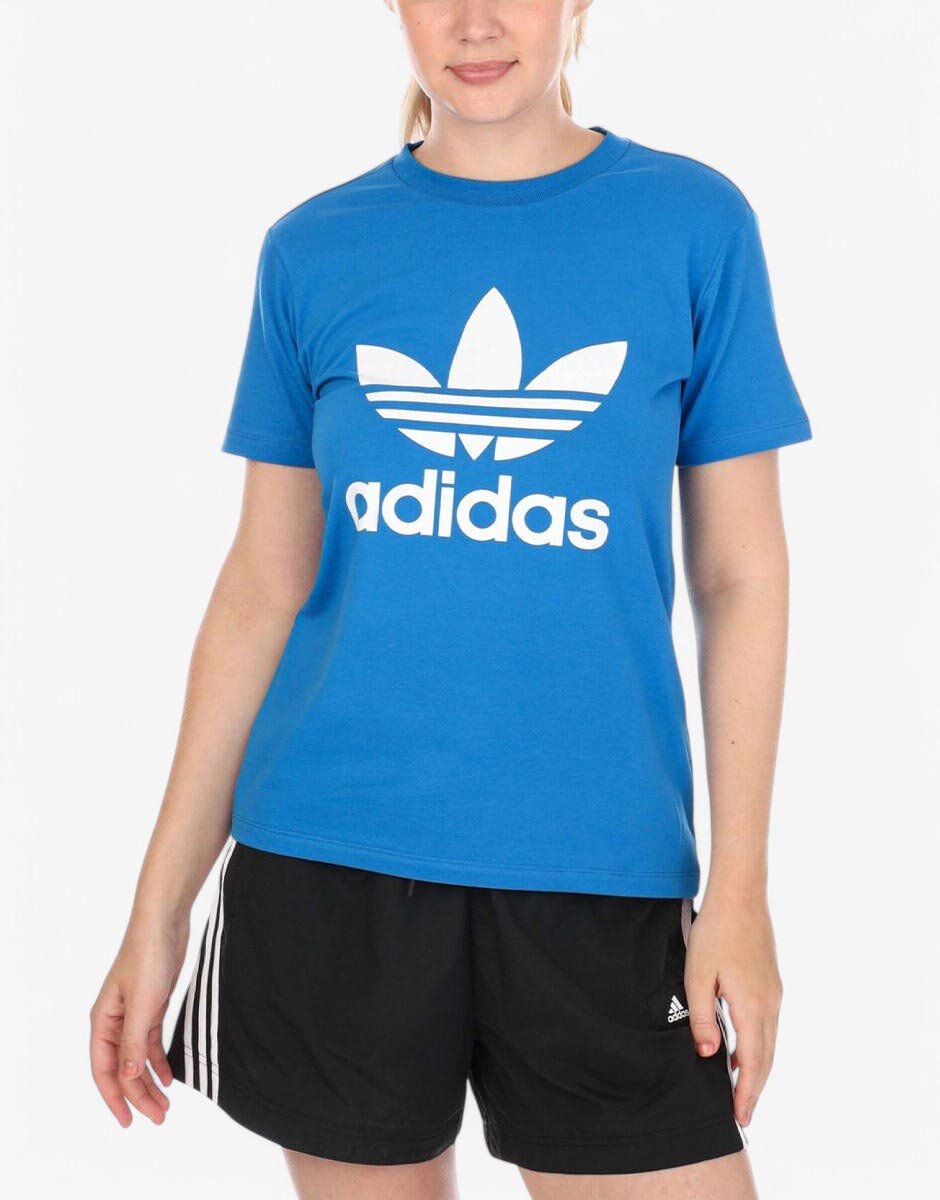 adidas Originals Adicolor Classics Trefoil Tee Blue Bird