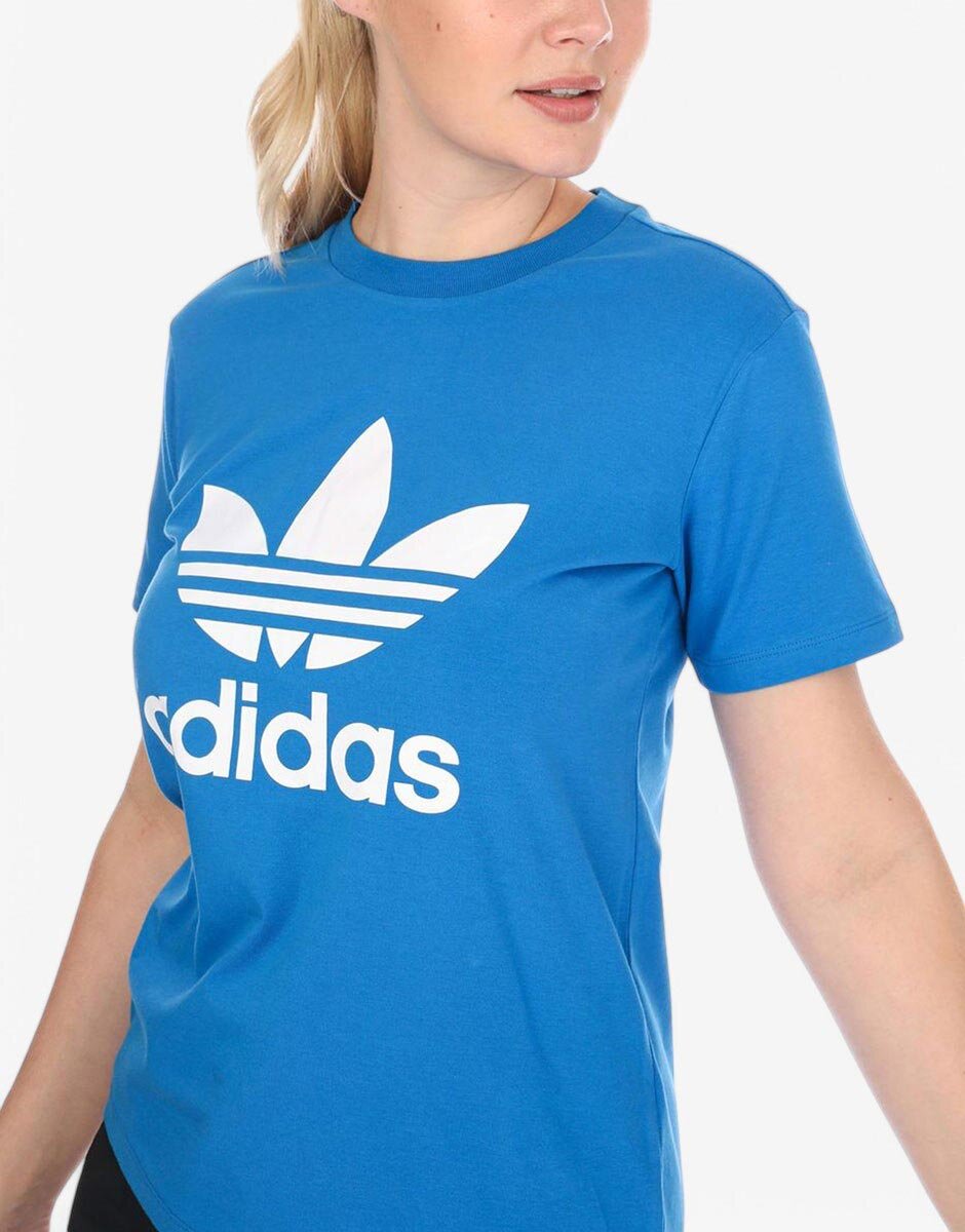 adidas Originals Adicolor Classics Trefoil Tee Blue Bird
