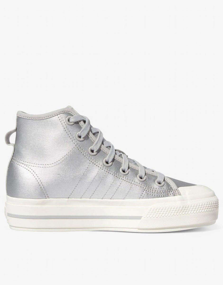 adidas Originals Nizza Platform Mid Shoes Silver