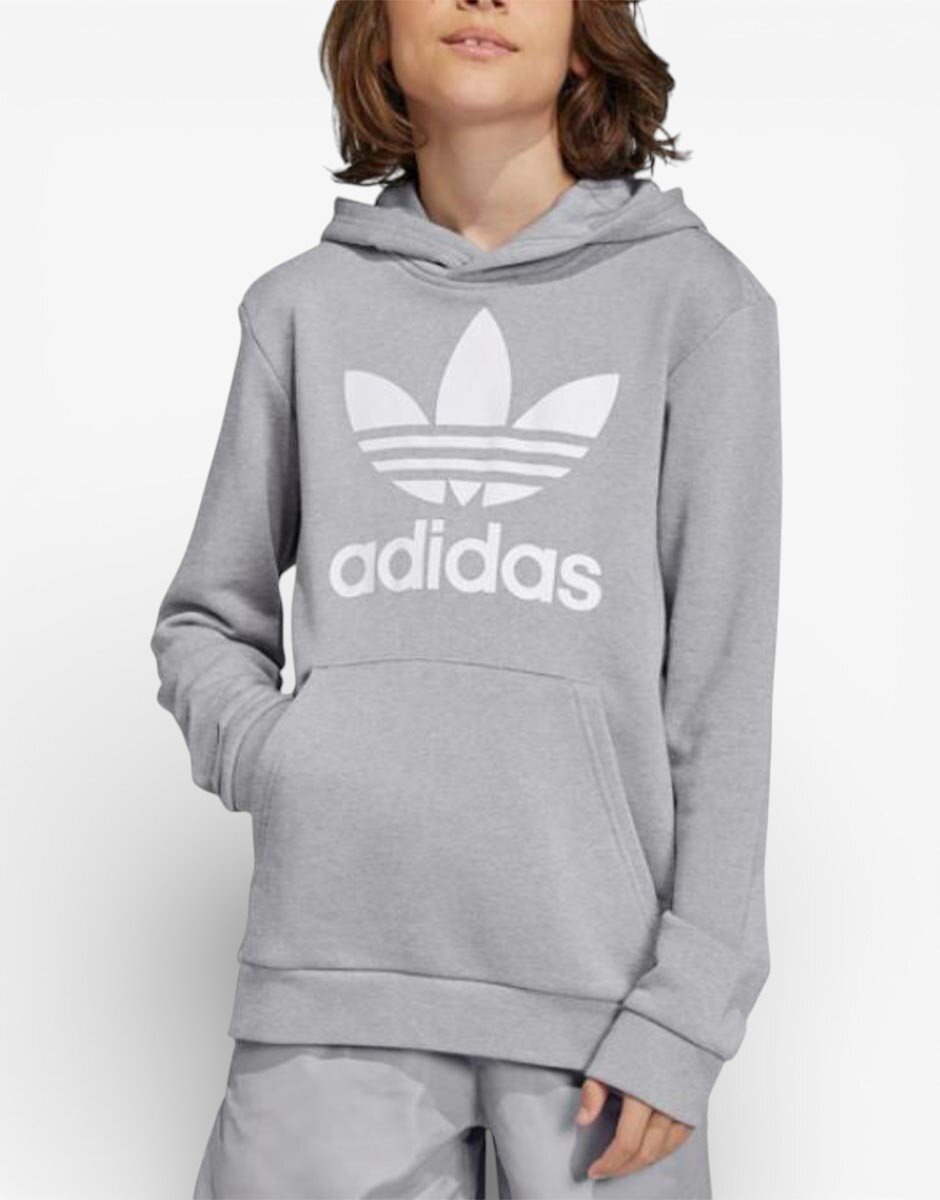 adidas Originals Trefoil Hoodie Grey