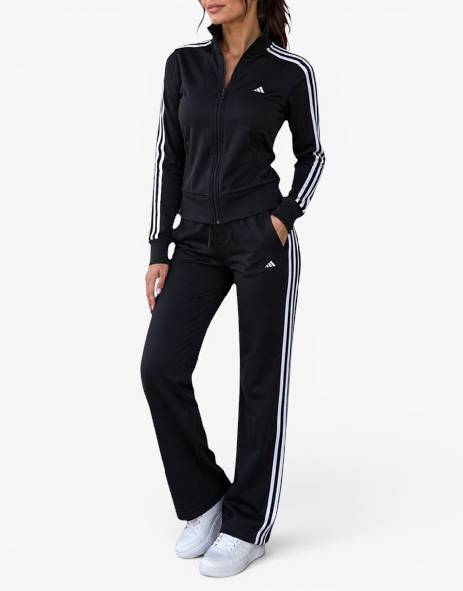adidas Performance Essentials 3s Knit Tracksuit Black
