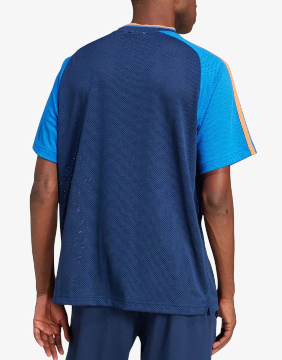 adidas Short Sleeve Jersey Tee Blue