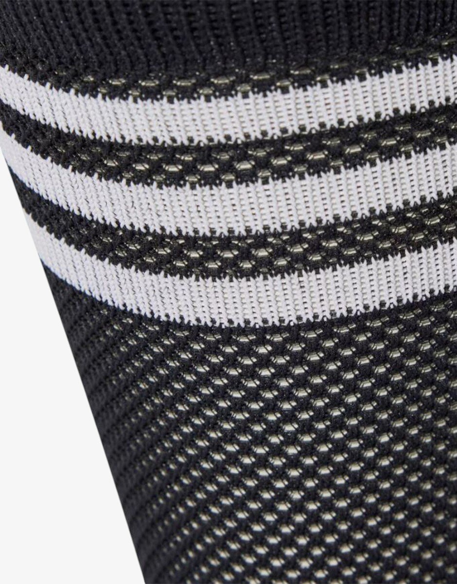 adidas Textured Crew Socks 2 Pairs Black/White