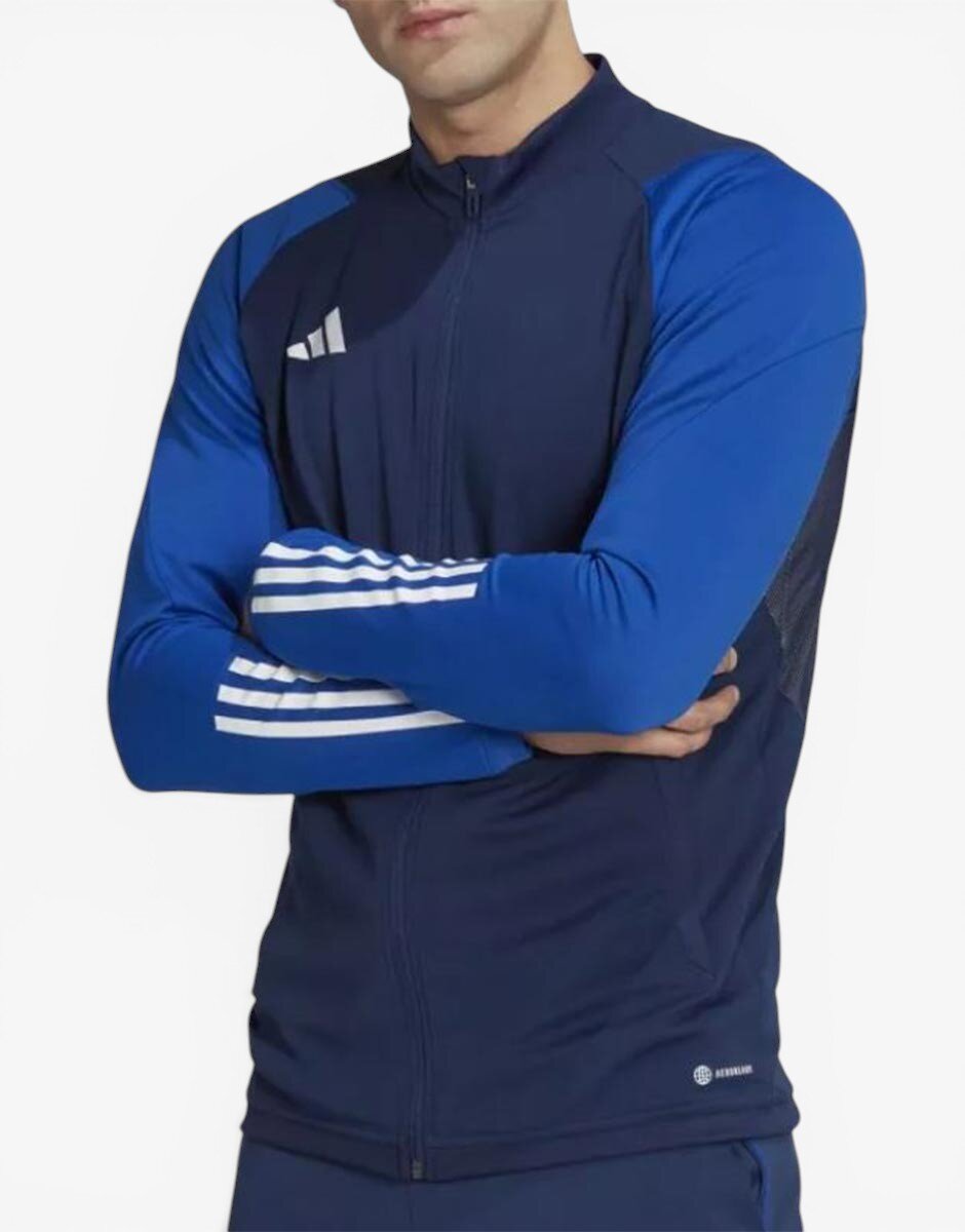 adidas Tiro 23 Competition Training Jacket Blue/White