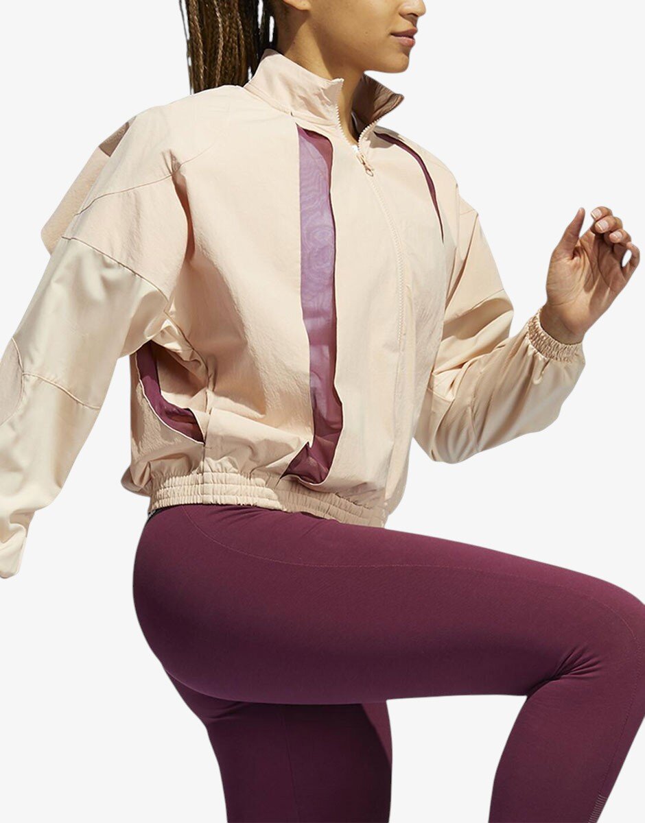 adidas Training Coldweather Jacket Beige