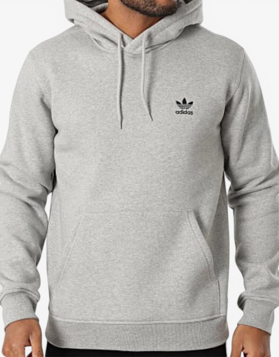 adidas Trefoil Essentials М Hoodie Grey