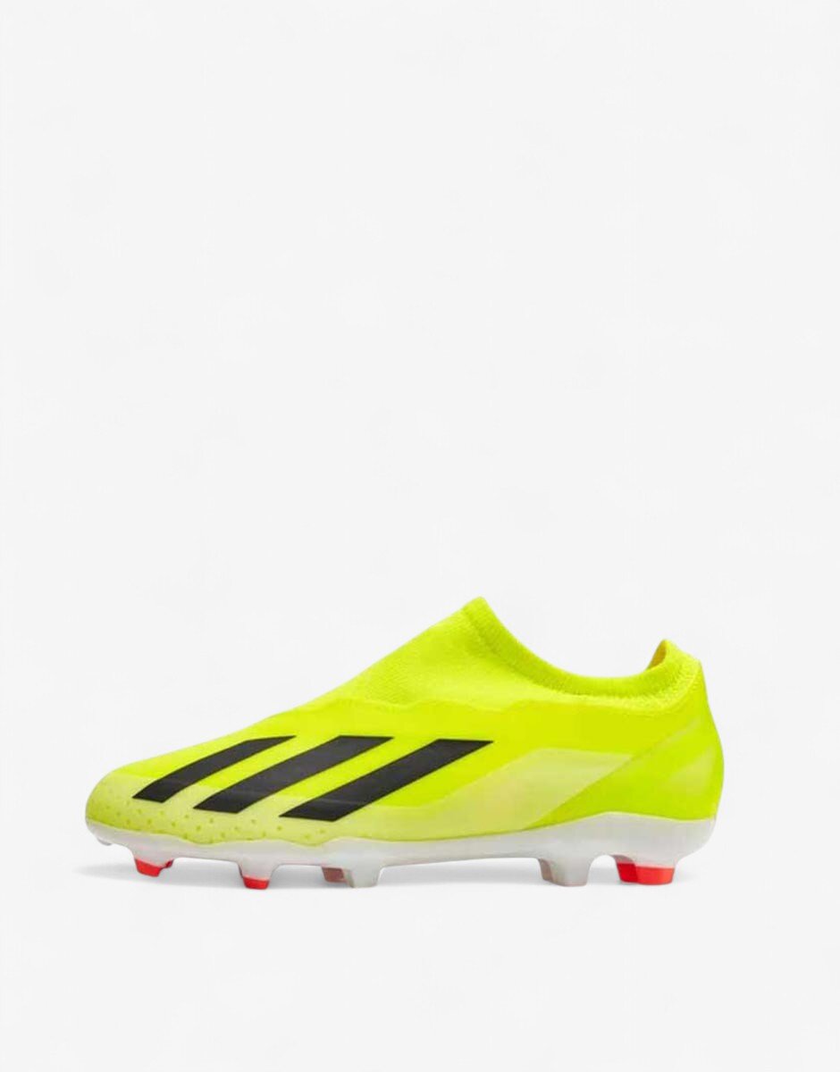 adidas X Crazyfast League Laceless Firm Ground Boots Yellow