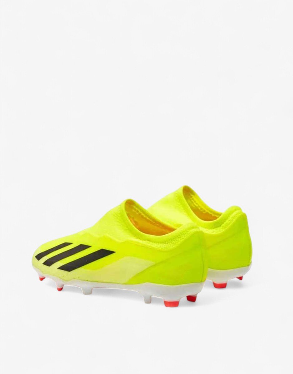 adidas X Crazyfast League Laceless Firm Ground Boots Yellow