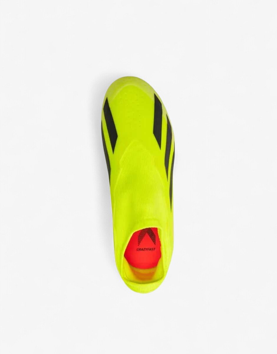 adidas X Crazyfast League Laceless Firm Ground Boots Yellow