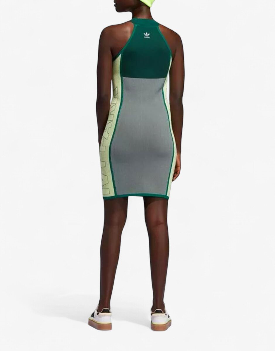adidas x Ivy Park Knit Logo Dress Green/Multi