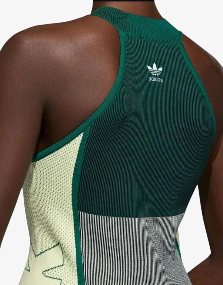 adidas x Ivy Park Knit Logo Dress Green/Multi