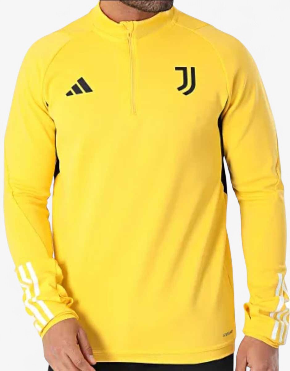 adidas x Juventus Tiro 23 Training Top Yellow
