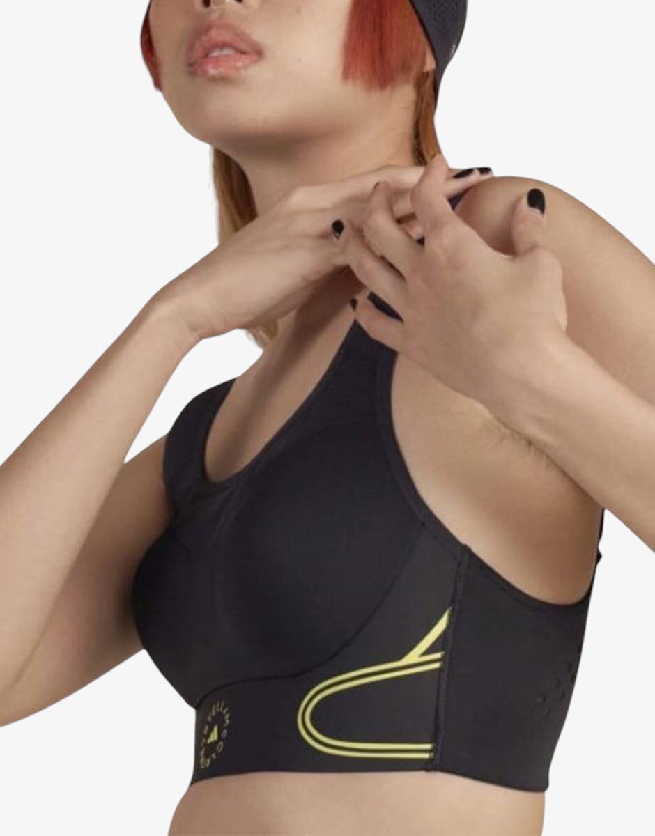 adidas x Stella McCartney TruePace High Support Sports W Bra Black