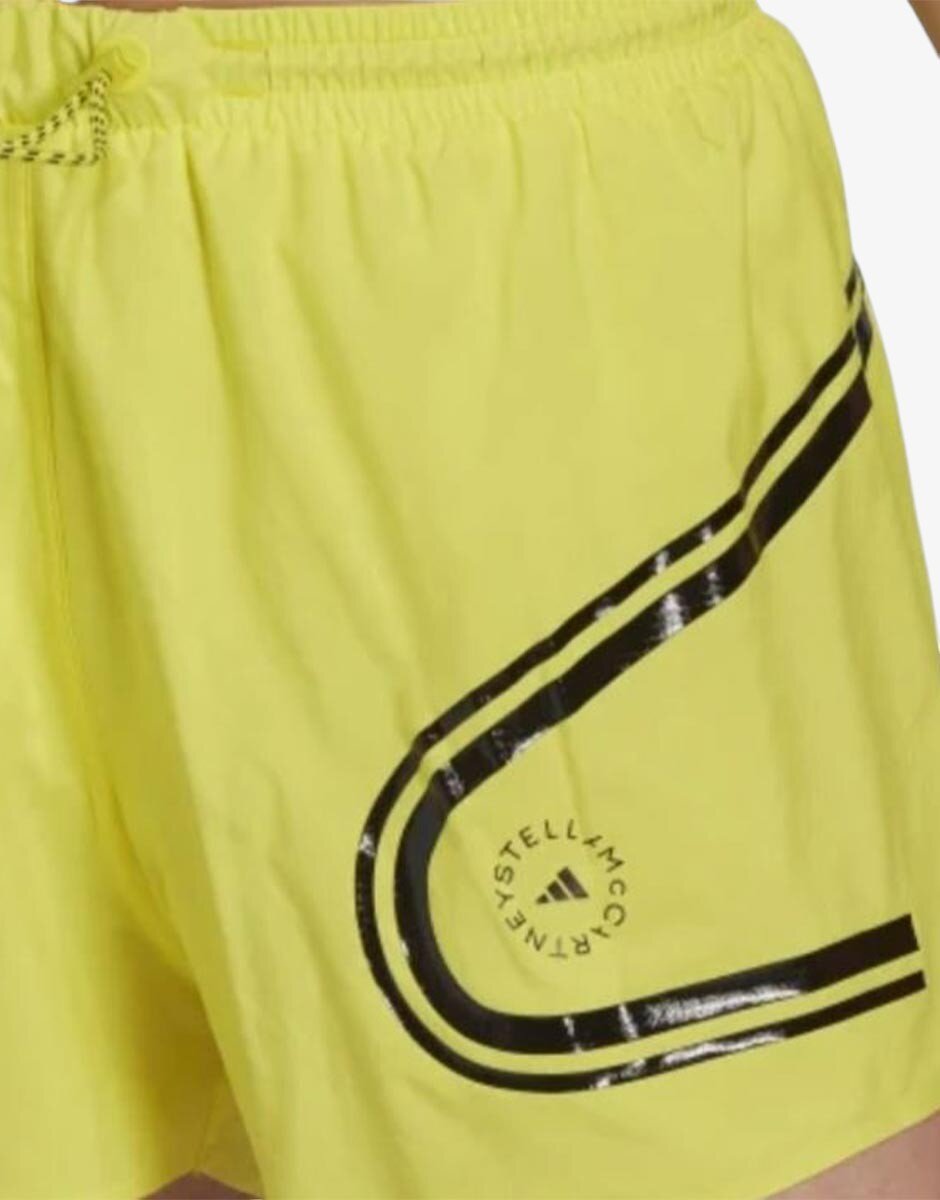 adidas x Stella McCartney TruePace Running Shorts Yellow