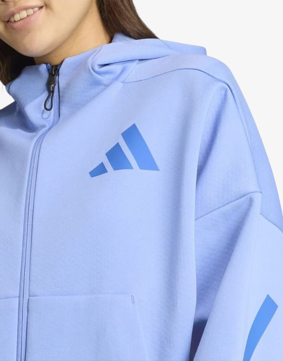 adidas Z.N.E Full Zip Hoodie Blue