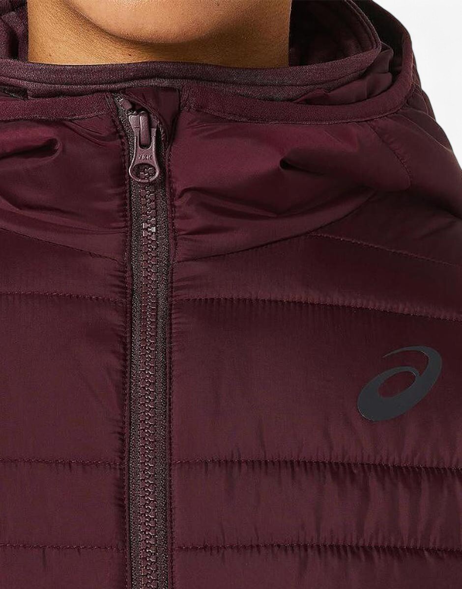 Asics Padded Jacket Burgundy