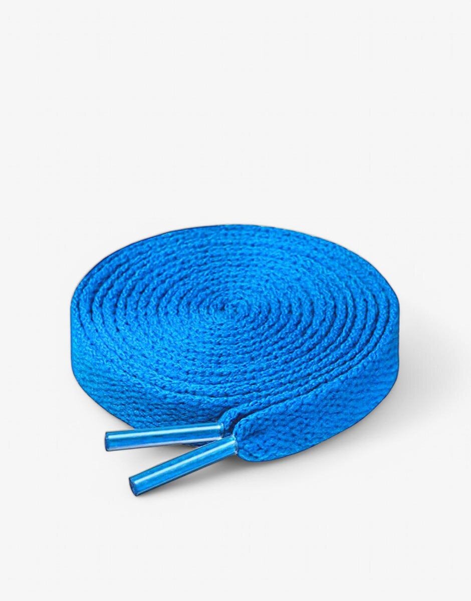 BAMA Flat Cotton Laces Blue 120cm