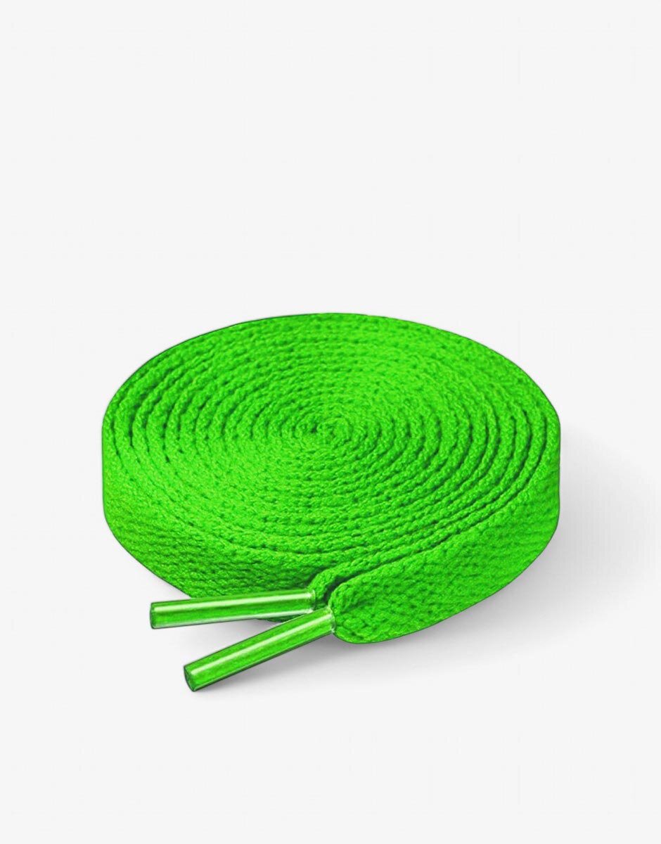 BAMA Flat Cotton Laces Green 120cm 120-1643-green