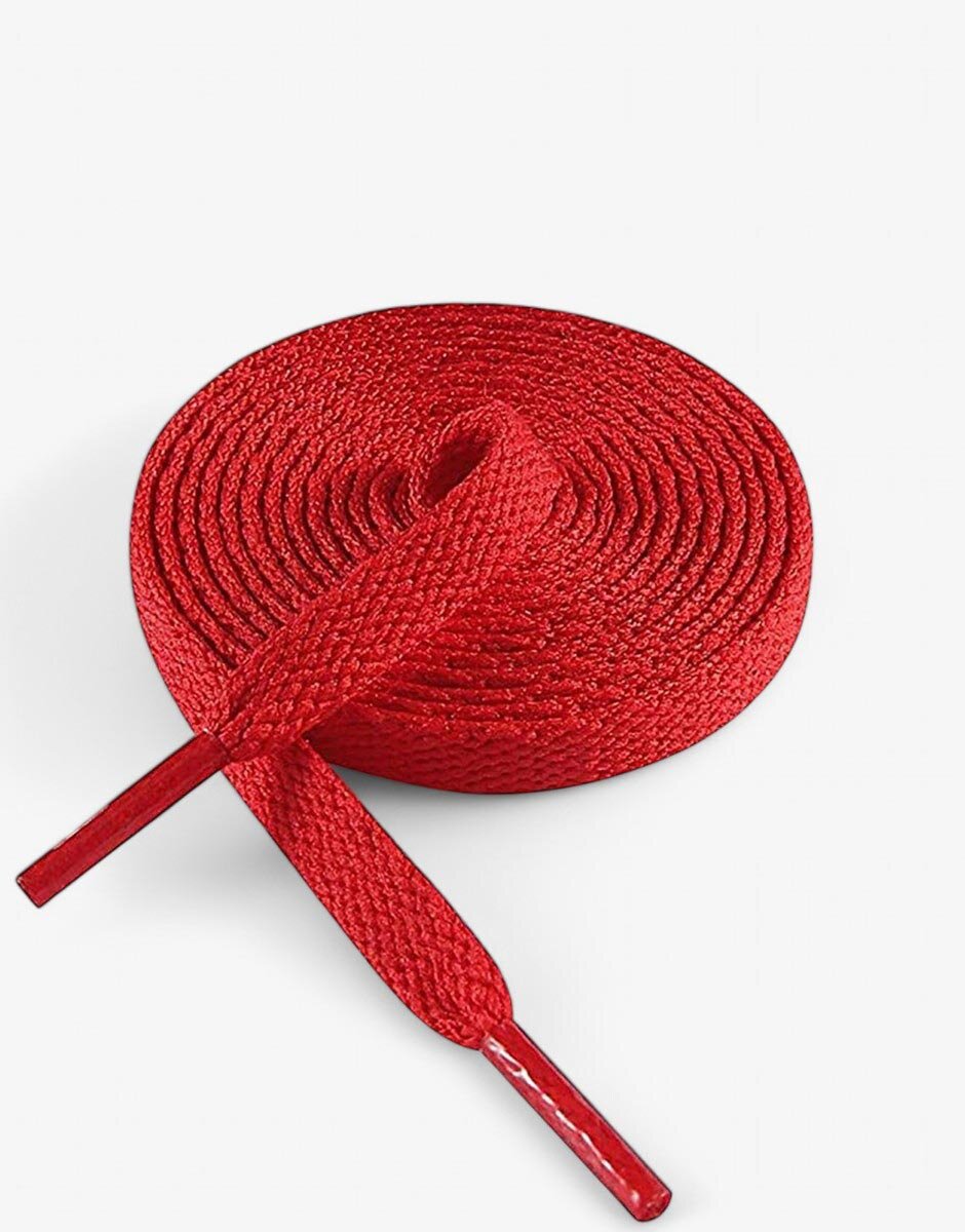 BAMA Flat Cotton Laces Red 120cm