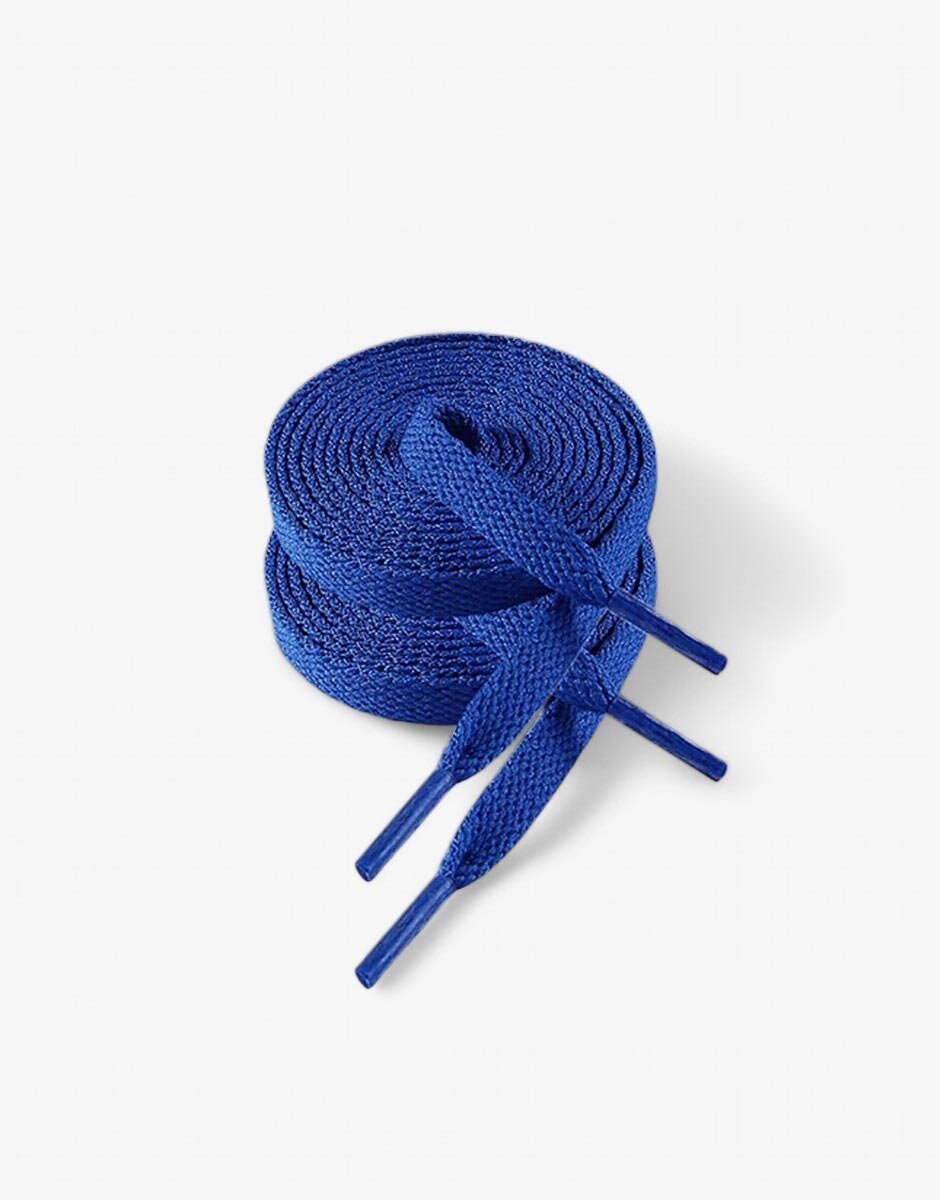 BAMA Flat Cotton Laces Royal Blue 120cm
