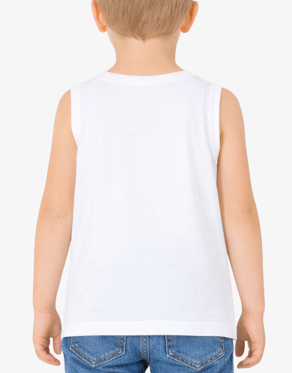 Chicco Boys Never Stop Me Tank White/Multi