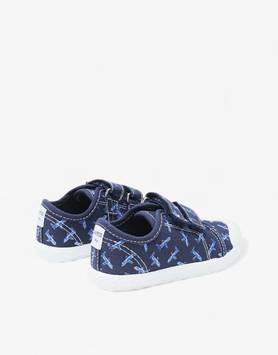 Chicco Boys Planes Sport Shoes Dark Blue