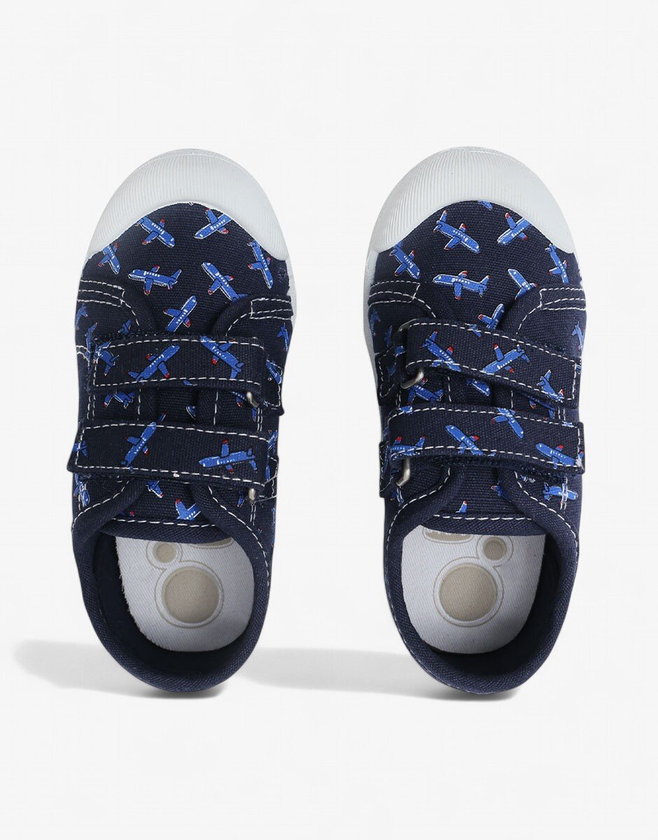 Chicco Boys Planes Sport Shoes Dark Blue
