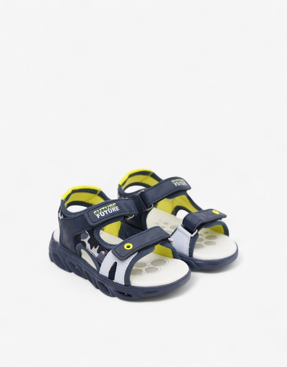 Chicco Boys Sandals Dark Blue/Yellow