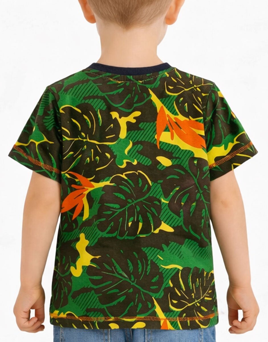Chicco Boys Tee Green/Multi
