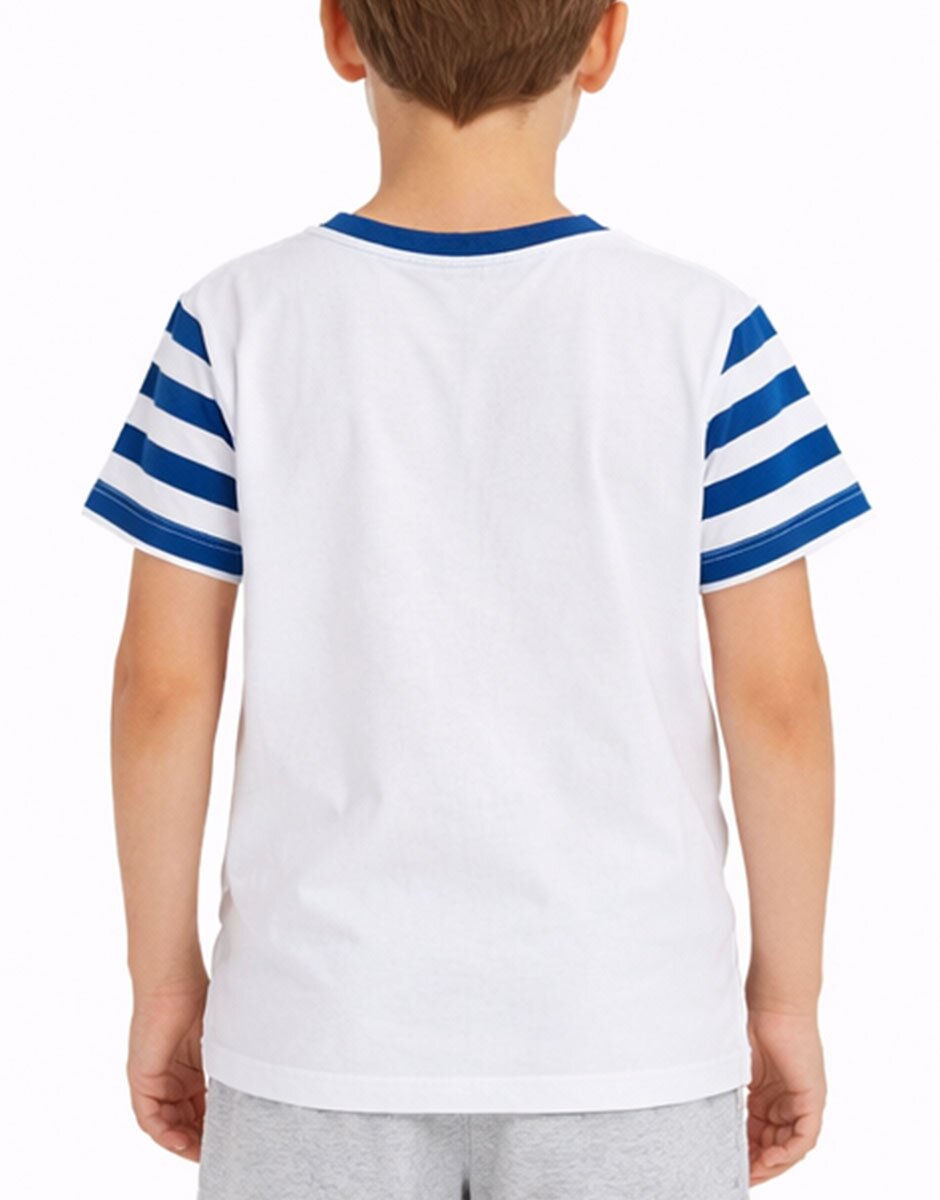 Chicco Boys Tee White/Blue