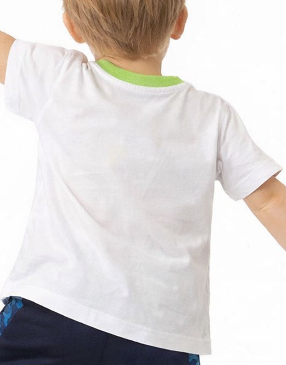 Chicco Boys Tee White/Green