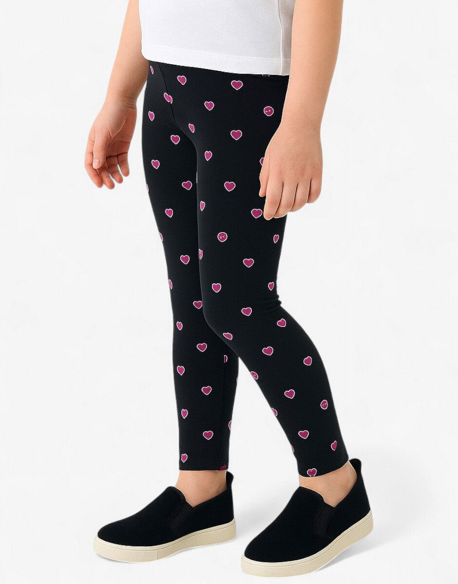 Chicco Girls Leggings Black/Pink